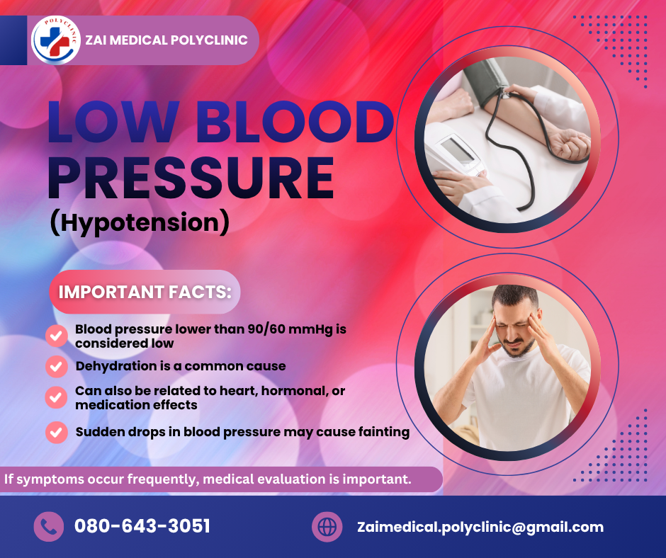 Low blood pressure